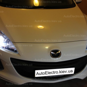 Установка ксенона на Mazda 3 new