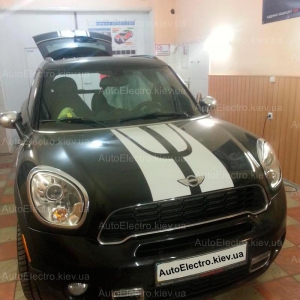 Установка парктроника на Mini Cooper