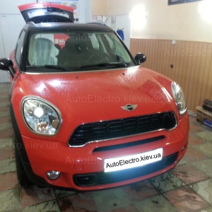 Установка датчиков парковки на Mini Сooper 2012 г.в.