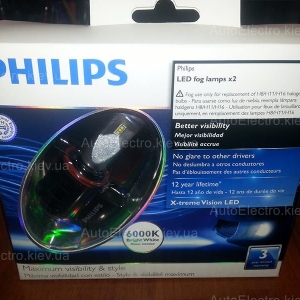 Установка LED ламп в ПТФ Mazda 6 2008 г.в.